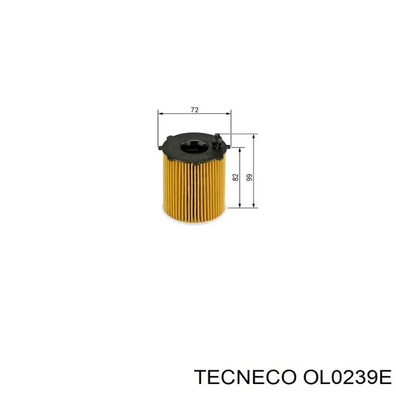 Filtro de aceite Volvo V40 525, 526