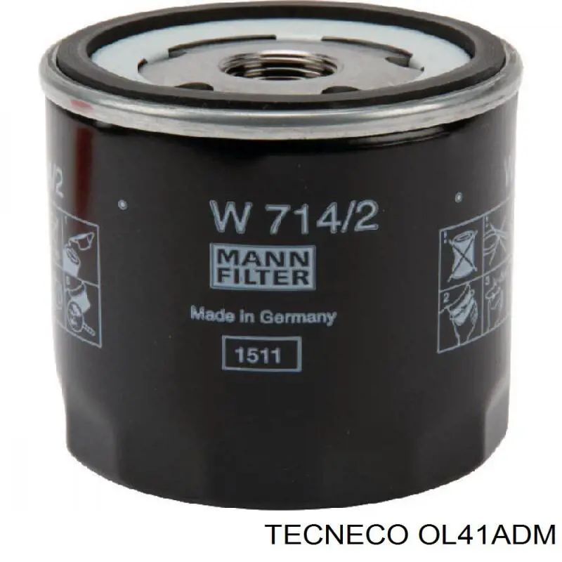 OL41ADM Tecneco filtro de aceite