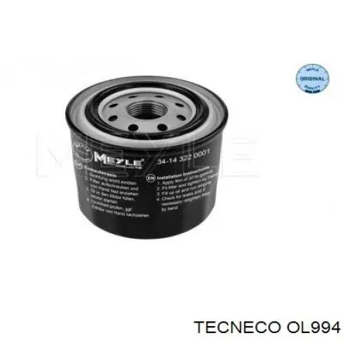 Filtro de aceite Renault Megane 1 LA0, LA1