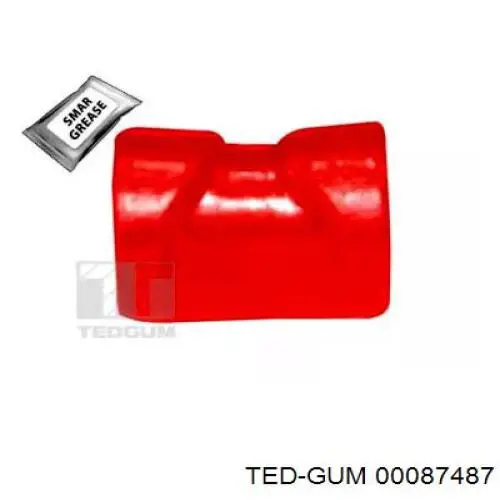 00087487 Ted-gum casquillo de barra estabilizadora delantera