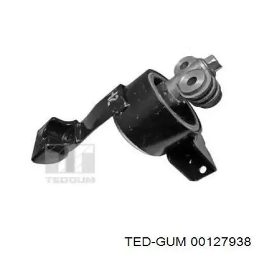 00127938 Ted-gum soporte motor izquierdo