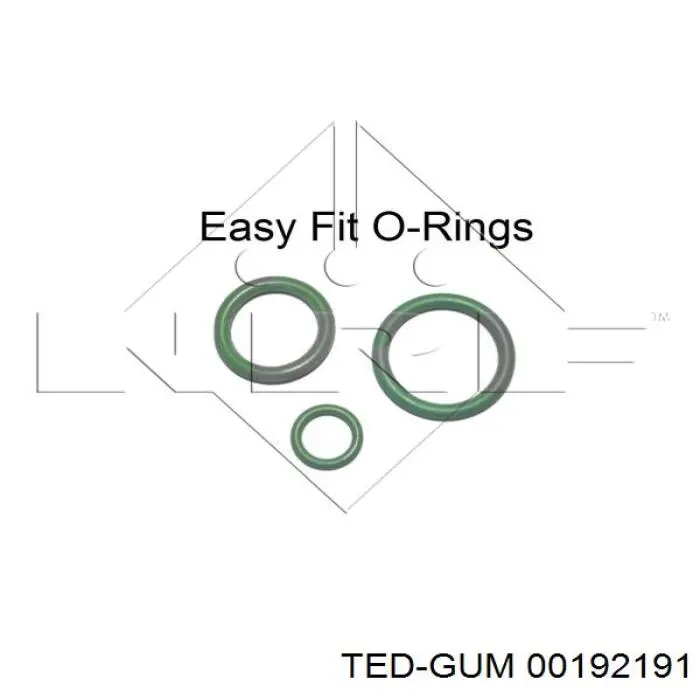Comprar 00192191 Ted-gum Buje del brazo longitudinal trasero