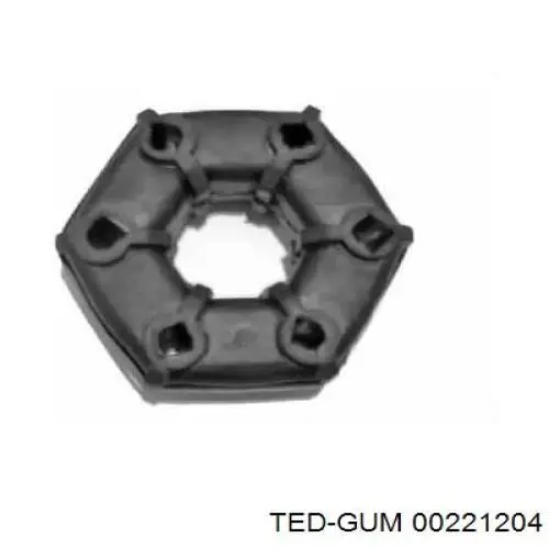 Acoplamiento elástico delantero del cardán Ted-gum 00221204 precio, desde 47,87 EUR