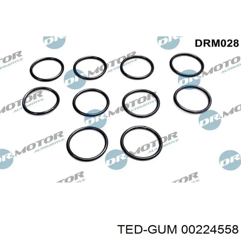 Soporte de rodamiento intermedio del semieje delantero 00224558 Ted-gum