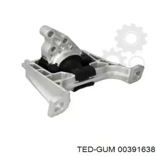 00391638 Ted-gum soporte de motor derecho