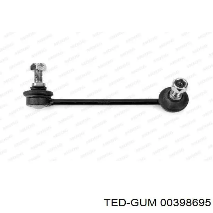 Kit de silentblocks del eje trasero 00398695 Ted-gum