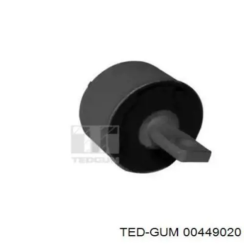 00449020 Ted-gum bloque silencioso trasero brazo trasero delantero