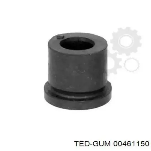 00461150 Ted-gum silentblock trasero de ballesta trasera