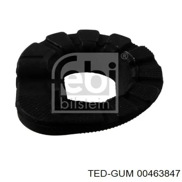 Silentblock del brazo superior de suspensión trasera Ted-gum 00463847
