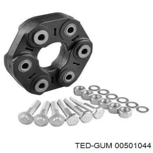 Comprar 00501044 Ted-gum Acoplamiento elástico delantero del cardán