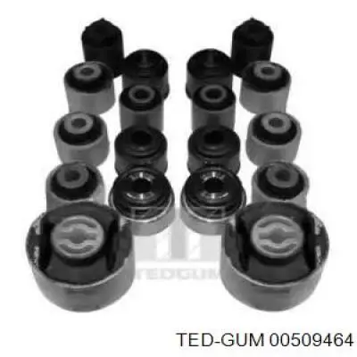 Juego de bujes de la suspensión trasera Ted-gum 00509464 precio, desde 177,66 EUR