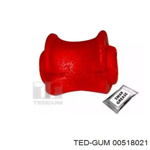 00518021 Ted-gum casquillo de barra estabilizadora delantera