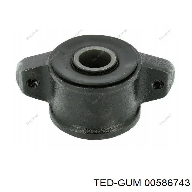 Buje del brazo de suspensión delantero superior 7700302116 Renault (RVI)