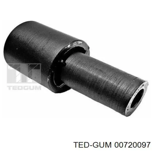 00720097 Ted-gum suspensión, barra transversal trasera, exterior