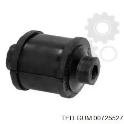 00725527 Ted-gum soporte motor izquierdo