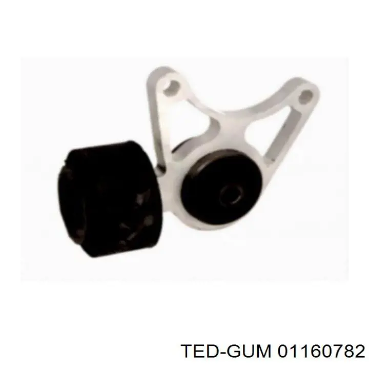 1160782 Ted-gum silentblock,suspensión, cuerpo del eje trasero, delantero