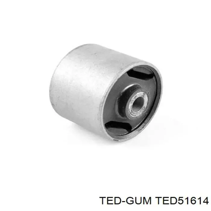 TED51614 Ted-gum silentblock,suspensión, cuerpo del eje trasero, trasero