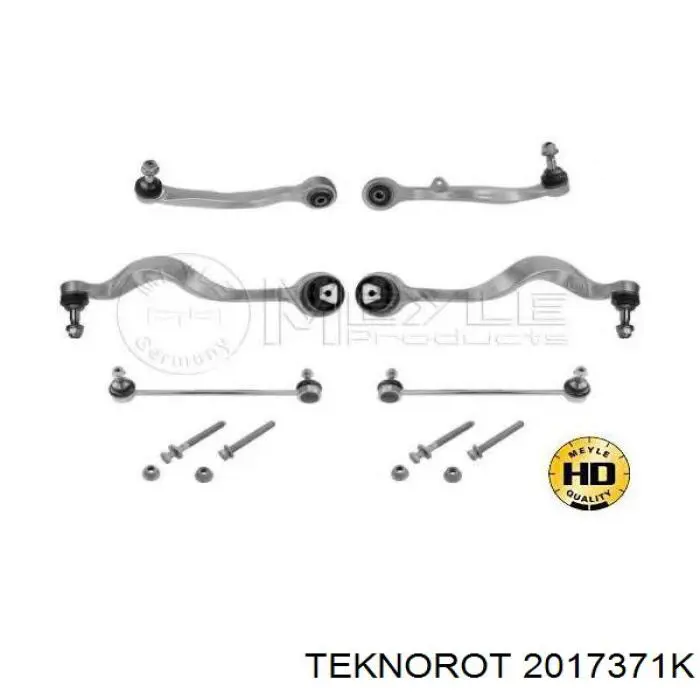 2017371K Teknorot barra oscilante, suspensión de ruedas delantera, inferior izquierda