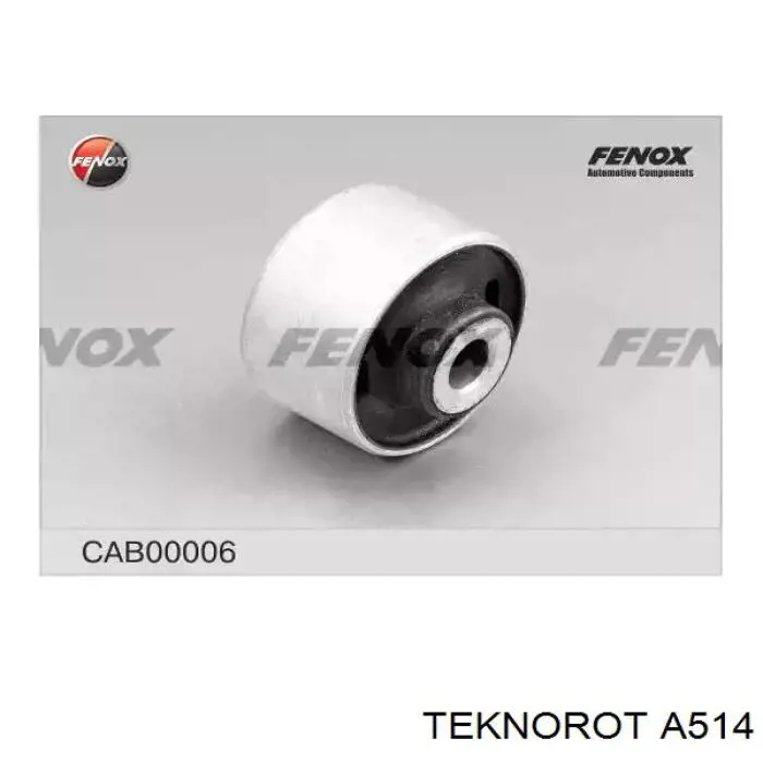 Brazo superior derecho de la suspensión delantera A514 Teknorot