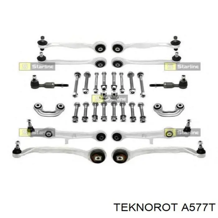 A-577T Teknorot kit de brazo de suspension delantera