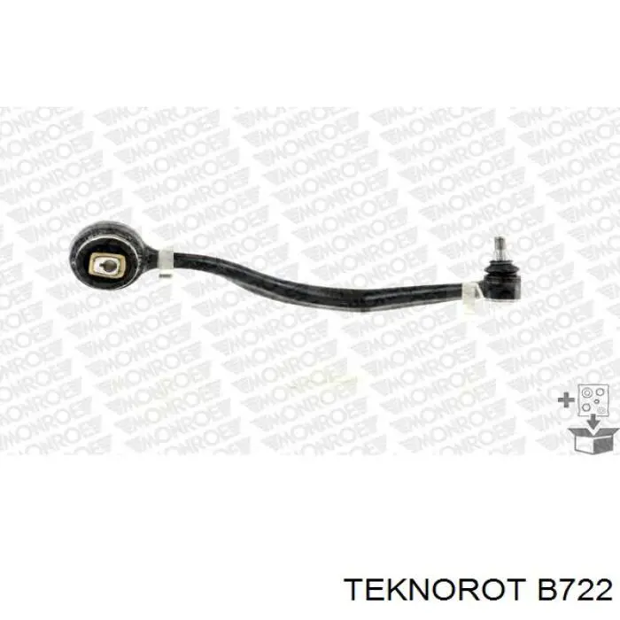 B722 Teknorot barra oscilante, suspensión de ruedas delantera, inferior derecha