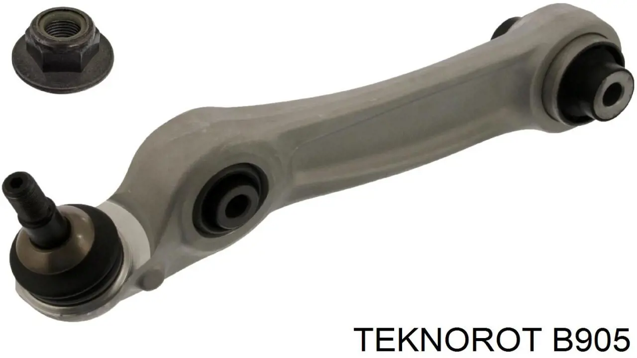 B905 Teknorot barra oscilante, suspensión de ruedas delantera, inferior izquierda