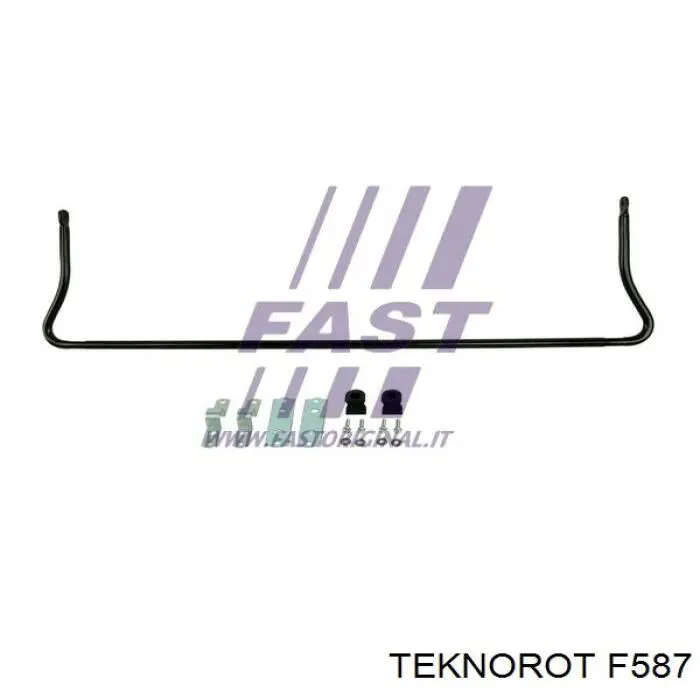 F-587 Teknorot soporte de barra estabilizadora trasera