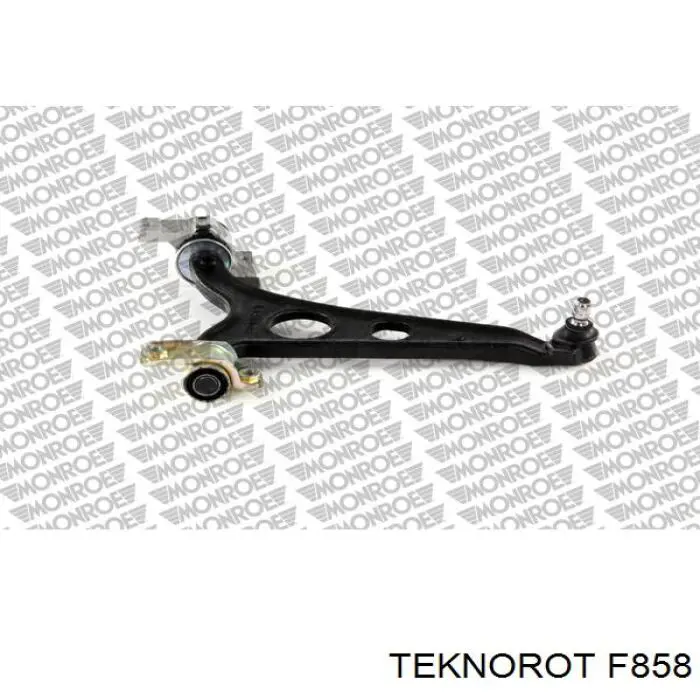 F-858 Teknorot barra oscilante, suspensión de ruedas delantera, inferior izquierda