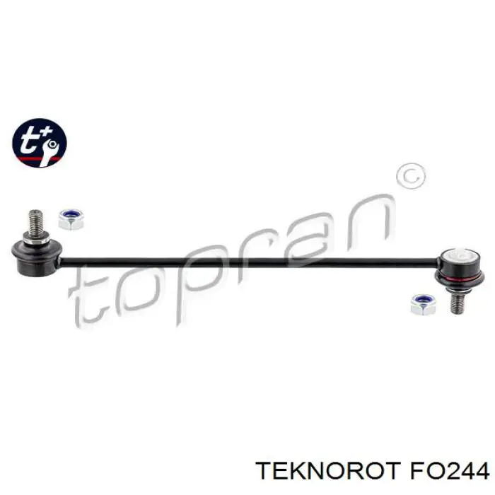 FO-244 Teknorot soporte de barra estabilizadora delantera