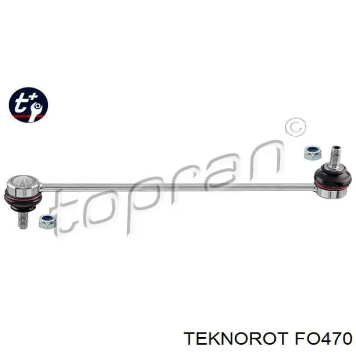 FO-470 Teknorot soporte de barra estabilizadora delantera