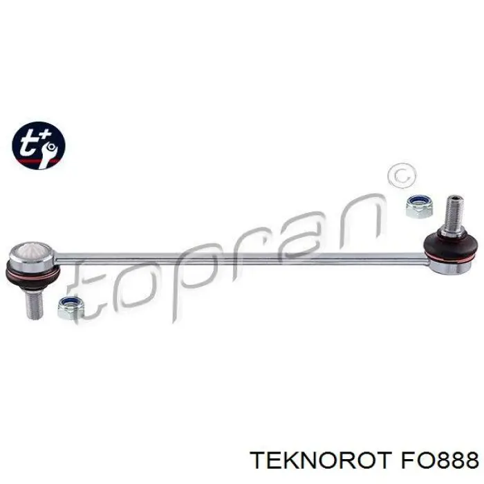 FO-888 Teknorot soporte de barra estabilizadora delantera