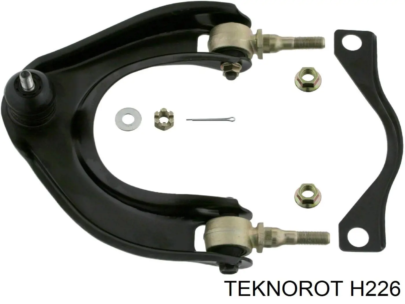 H226 Teknorot barra oscilante, suspensión de ruedas delantera, superior izquierda