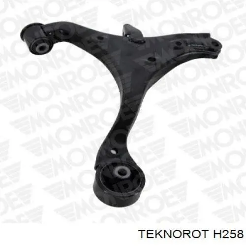 H258 Teknorot barra oscilante, suspensión de ruedas delantera, inferior derecha