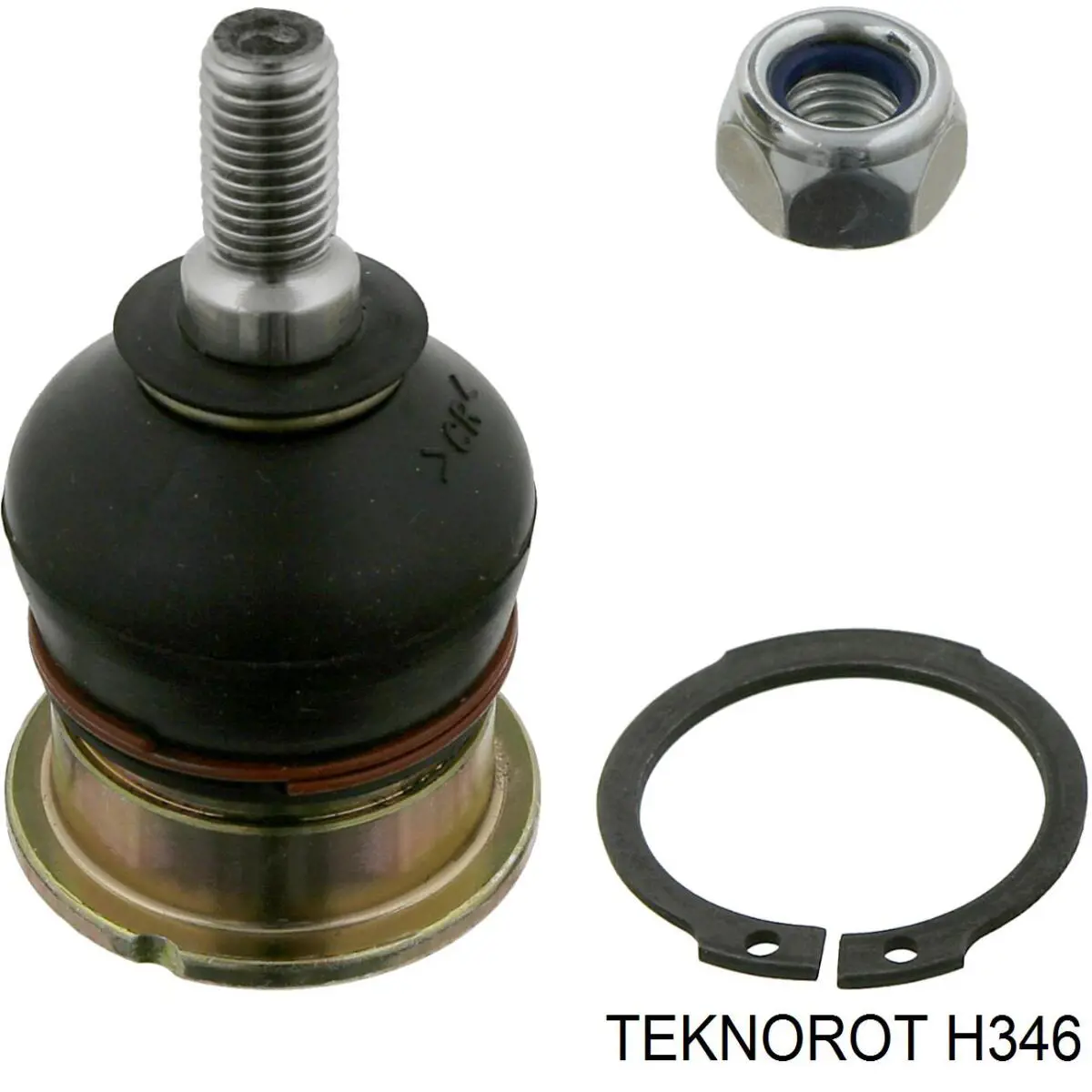 H346 Teknorot barra oscilante, suspensión de ruedas delantera, superior izquierda