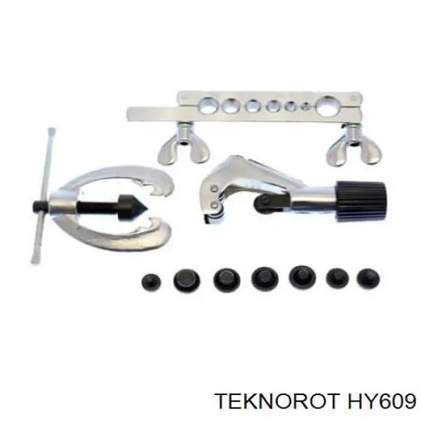HY609 Teknorot barra oscilante, suspensión de ruedas delantera, inferior derecha