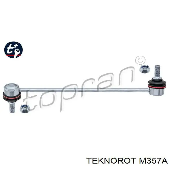 M-357A Teknorot barra estabilizadora delantera izquierda