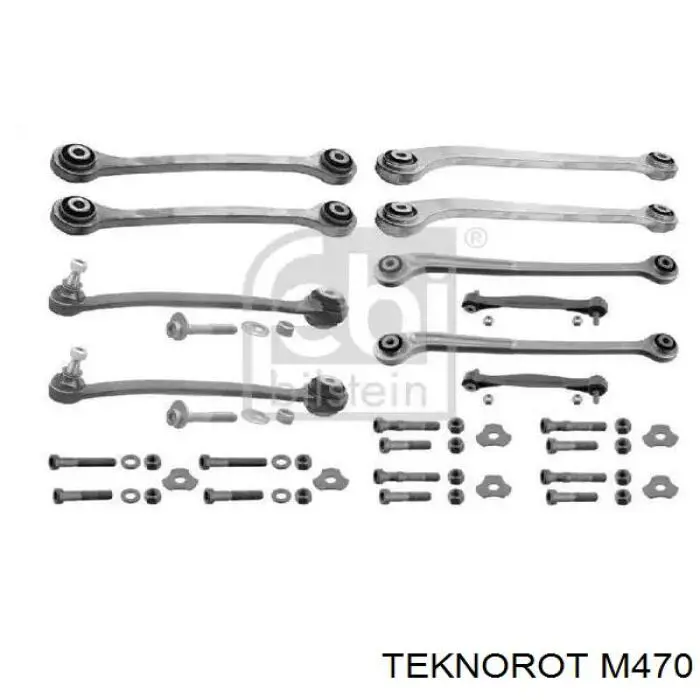 M-470 Teknorot barra transversal de suspensión trasera