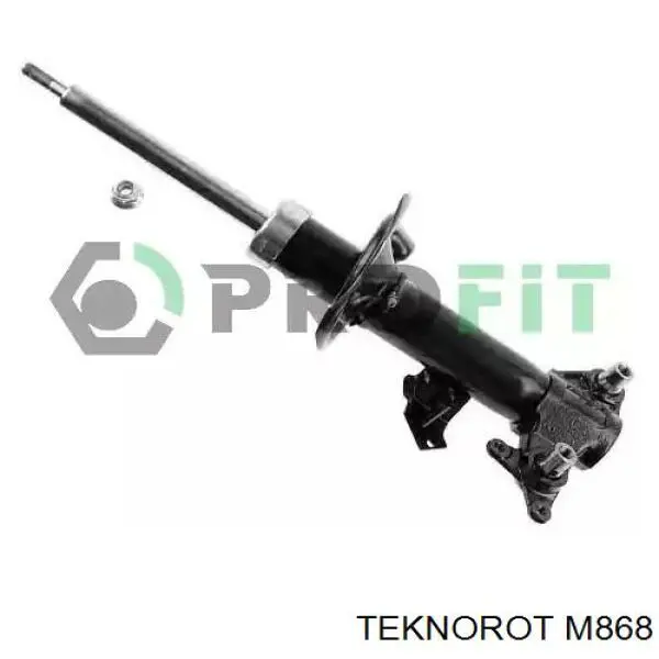 M868 Teknorot barra oscilante, suspensión de ruedas delantera, inferior izquierda