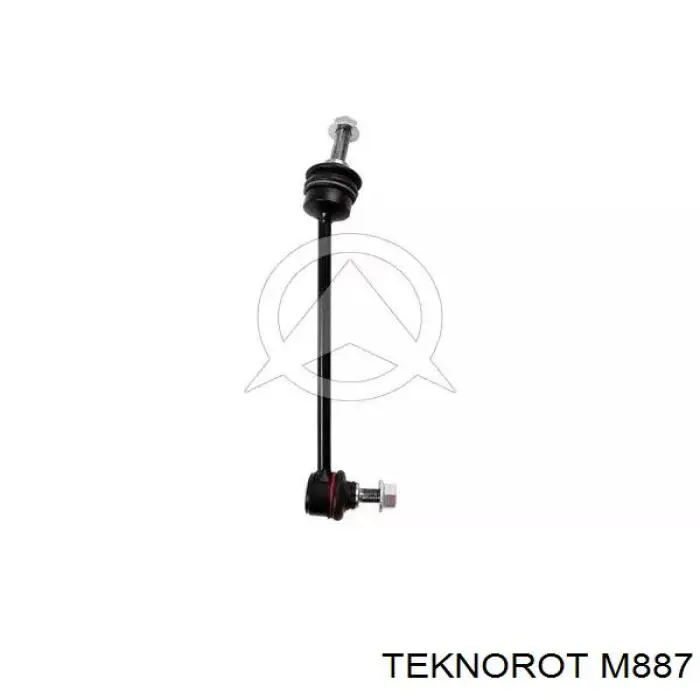 M-887 Teknorot barra estabilizadora delantera izquierda