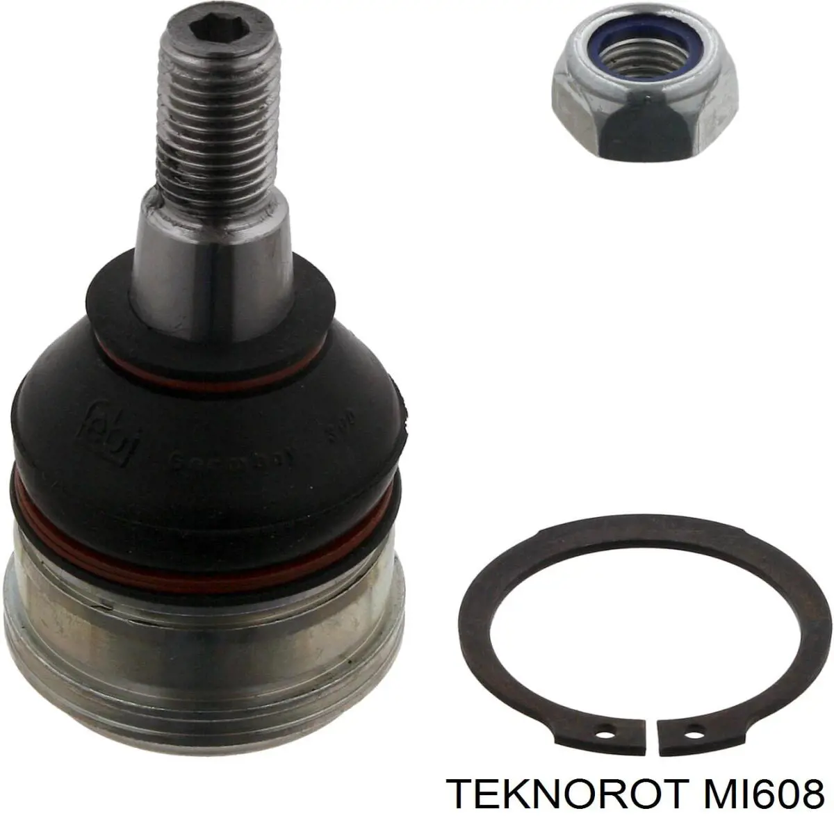 MI-608 Teknorot barra oscilante, suspensión de ruedas delantera, inferior derecha
