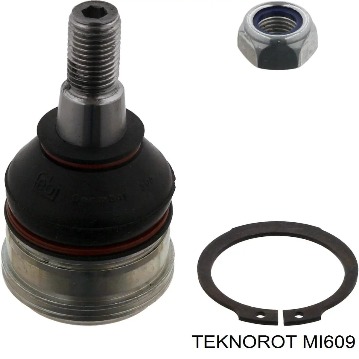 MI609 Teknorot barra oscilante, suspensión de ruedas delantera, inferior izquierda