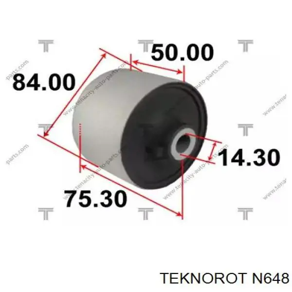 Comprar N648 Teknorot Brazo inferior derecho de la suspensión delantera
