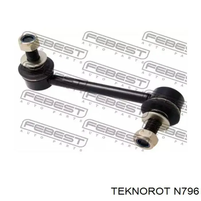 N796 Teknorot barra estabilizadora trasera derecha