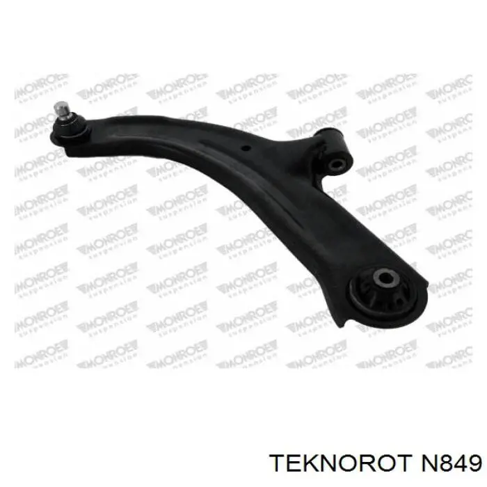 N-849 Teknorot barra oscilante, suspensión de ruedas delantera, inferior izquierda