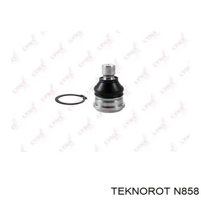 Brazo inferior derecho de la suspensión delantera N858 Teknorot
