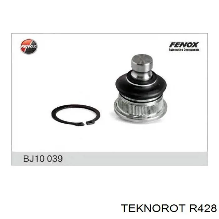 Brazo inferior izquierdo de la suspensión delantera R428 Teknorot
