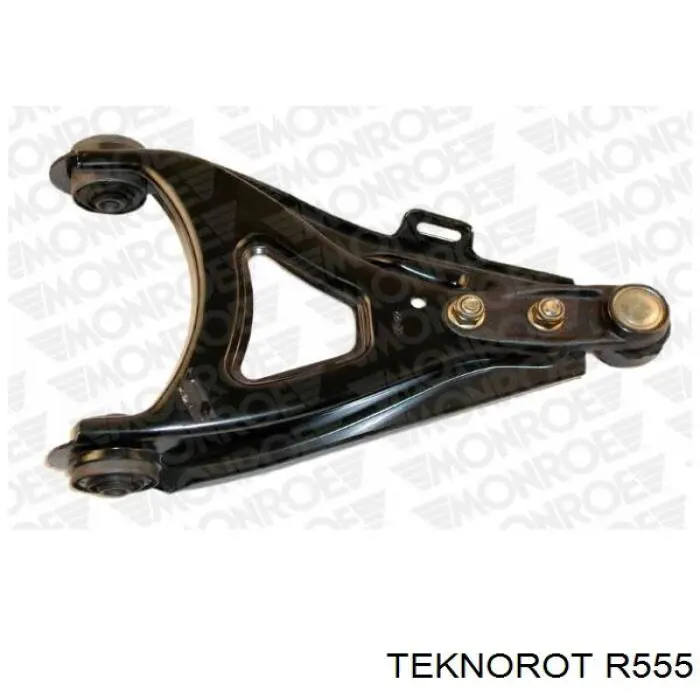 R555 Teknorot barra oscilante, suspensión de ruedas delantera, inferior derecha