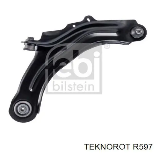 R597 Teknorot barra oscilante, suspensión de ruedas delantera, inferior derecha