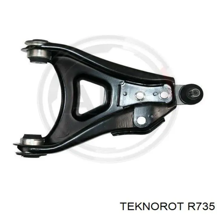 R735 Teknorot barra oscilante, suspensión de ruedas delantera, inferior derecha