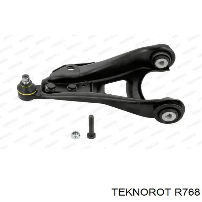 R768 Teknorot barra oscilante, suspensión de ruedas delantera, inferior derecha